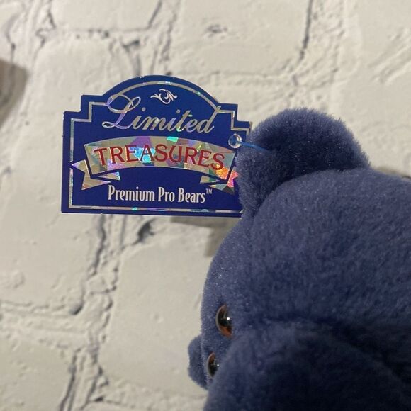 💙NWT Terrell Davis Beanie Baby Blue Denver Broncos Bear - Picture 5 of 7